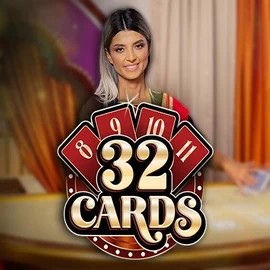 32 Cards by Ezugi, showcased at robocatscasino.at – game logo