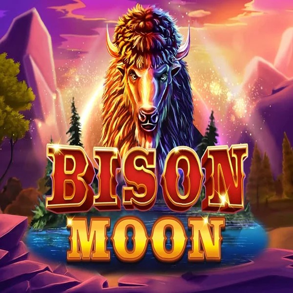 Bison Moon online game logo by Northern Lights Gaming on robocatscasino.at