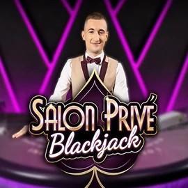 Blackjack Salon Privé slot icon by Ezugi, available at Robocat Casino