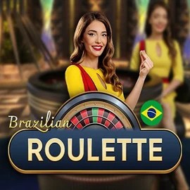 Official Live Casino logo: Brazilian Roulette (Pragmatic Play) by Pragmatic Play at Robocat Casino