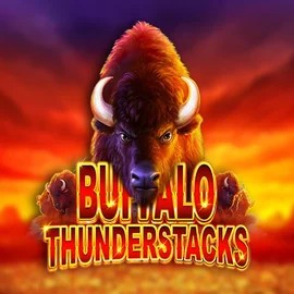 Slots logo of Buffalo Thunderstacks from Amatic Industries at Robocat Casino