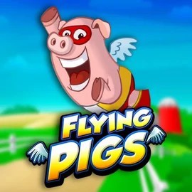Flying Pigs game by Play'n GO – logo hosted on Robocat Casino