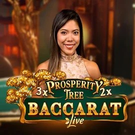 Prosperity Tree Baccarat slot icon by Evolution, available at Robocat Casino