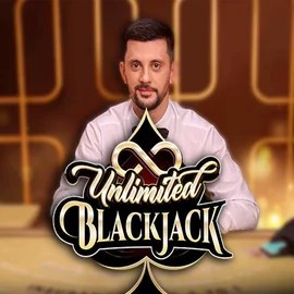 Try Unlimited Blackjack slot by Ezugi on robocatscasino.at – logo image